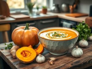 Sopa Detox de Abóbora com Gengibre: A Receita Queima-Gordura que Elimina Inchaço em 48h